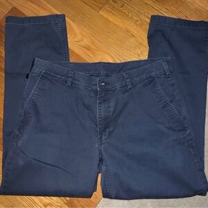 Mens 40x32 40 Grit Slim Fit Khaki Pants